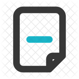 Reduce File  Icon