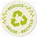 Reduce Reuse Recycle Logo Icon