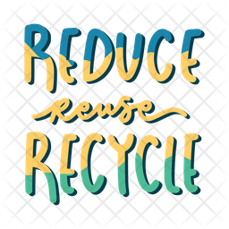 Reduce Reuse Recycle Icon Download In Sticker Style Reduce Reuse Recycle Icon Download In Sticker Style