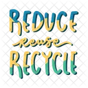 Reduce reuse recycle  Icon