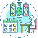 Reduced Workplace Absenteeism Icon