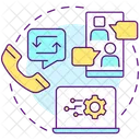 Customer Engagement Platform Icon