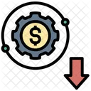 Reducing Loss Business Icon