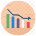 Reduction Business Down Business Chart Icon