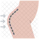 Reduction Butt  Icon