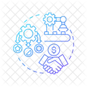 Temps Reduction Fabrication Icon