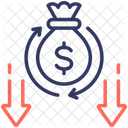 Reduction Reduce Low Icon