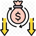 Reduction Reduce Low Icon