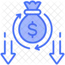 Reduction Reduce Low Icon