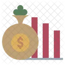 Reduction Risk Money Icon