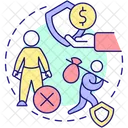 Reduction Poverty Overpopulation Icon
