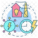Reduction Load Peak Icon
