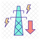 Reduction of peak demand  Icon