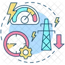 Reduction Peak Demand Icon