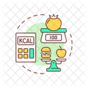 Obesite Regime Nutrition Icône