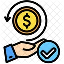 Devolucion De Dinero Recompensa Reembolso Icono