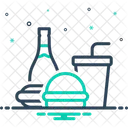 Refeição combinada  Ícone