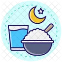 Refeição iftar  Ícone