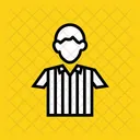 Referee Umpire Soccer Icon