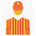 Referee American Football Sign Icon