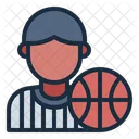 Referee Jobs Basketball Icon