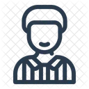 Referee Padel Judge Icon