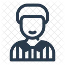 Referee Padel Judge Icon