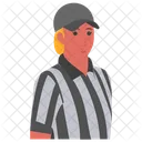 Referee Umpire Judge Icon