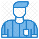Man Referee Shirt Referee Soccer Icon