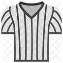 Referee Uniform Referee Jersey Sports Clothing Icon