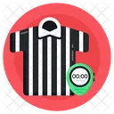 Sports Shirt Referee Shirt Apparel Icon