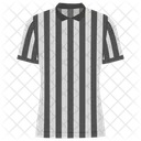 Referee Uniform Shirt Lining Shirt Icon