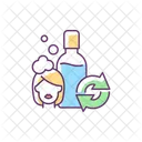 Refillable Shampoo Bottle  Icon
