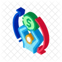 Financial Replay Refinance Icon