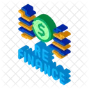 Refinancing Financial Mortgage Icon
