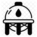 Refinery Processing Plant Distillation Icon