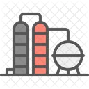 Refinery Oil Factory Icon