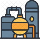 Refinery Petroleum Oil Refinery Icon