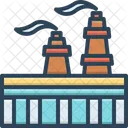 Gas Flame Fuel Icon