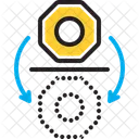 Reflect Reverse Mirror Icon