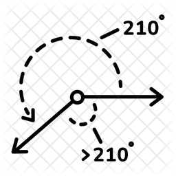 Reflex Angle  Icon