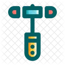 Reflexhammer Krankenwagen Klinik Symbol