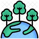 Reforestation Ecology Eco Friendly Sustainable Nature Ecology And Environment Icon