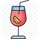 Bebida Fria Vaso Bebida Gaseosa Icono