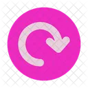 Refresh Direction Sign Icon