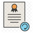 Refresh Update Certificate Icon