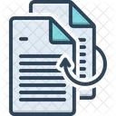 Reprint File Document Icon