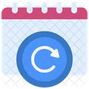 Refresh Calendar Dates Icon