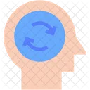 Refresh Mind Mapping Knowledge Icon
