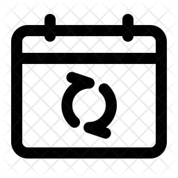 Refresh Calendar  Icon